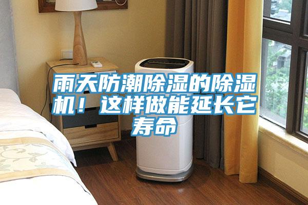 雨天防潮除濕的除濕機！這樣做能延長它壽命