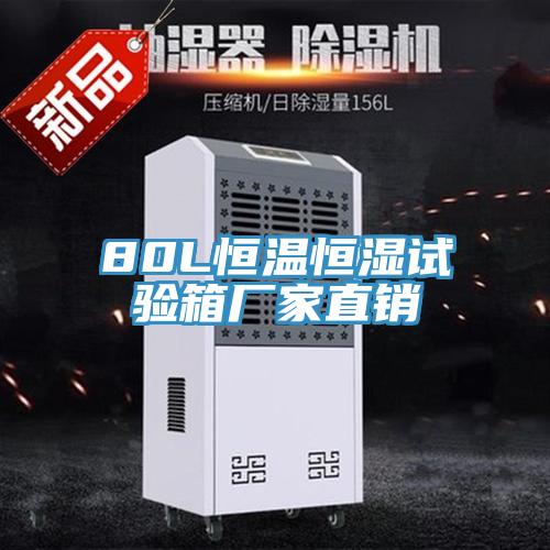 80L恒溫恒濕試驗箱廠家直銷