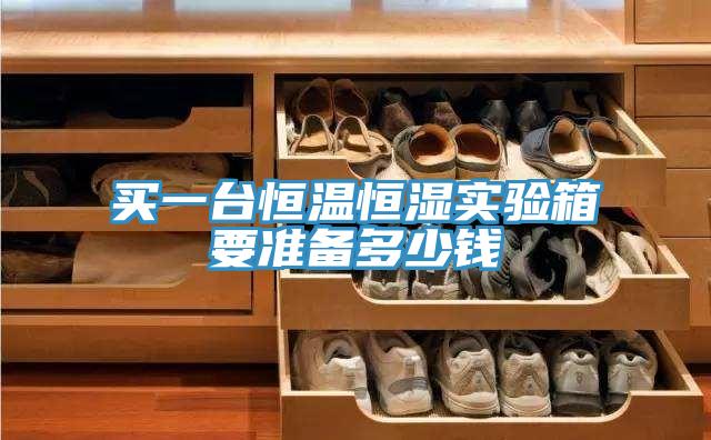 買一臺恒溫恒濕實驗箱要準備多少錢