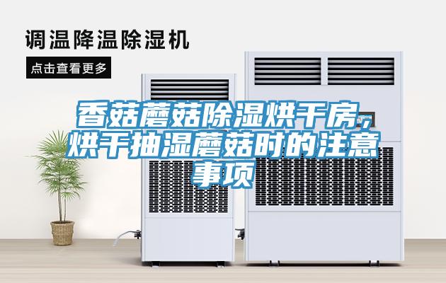 香菇蘑菇除濕烘干房，烘干抽濕蘑菇時的注意事項