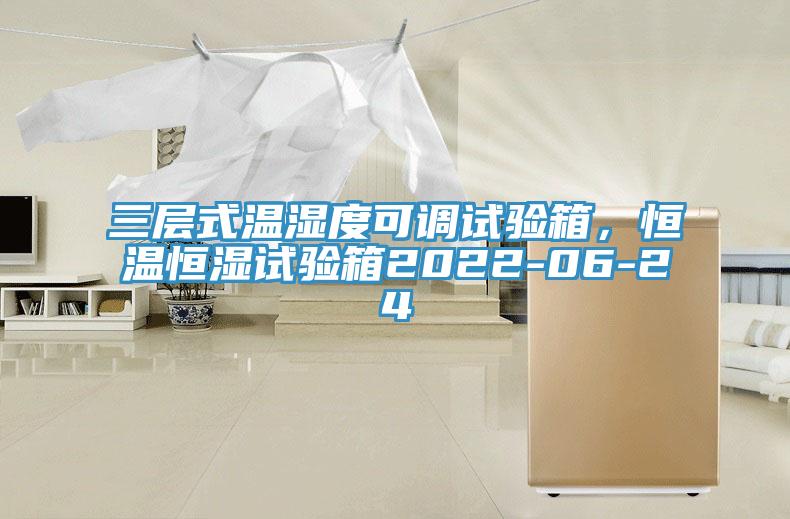 三層式溫濕度可調試驗箱，恒溫恒濕試驗箱2022-06-24