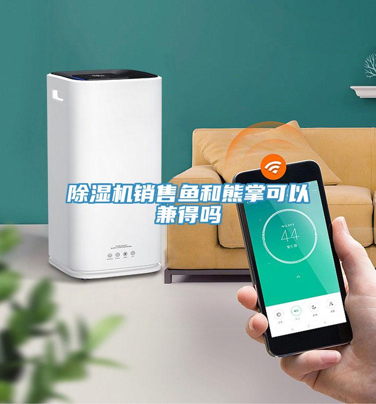 除濕機銷售魚和熊掌可以兼得嗎