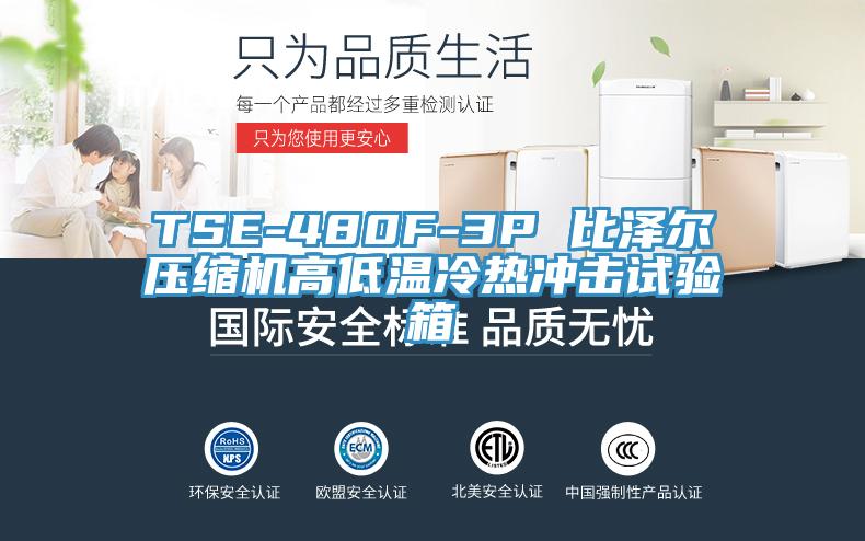 TSE-480F-3P 比澤爾壓縮機高低溫冷熱沖擊試驗箱