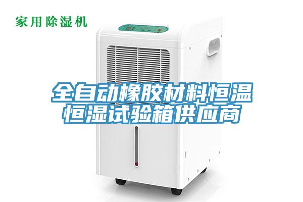 全自動橡膠材料恒溫恒濕試驗箱供應商