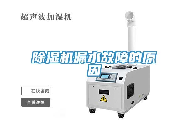 除濕機漏水故障的原因