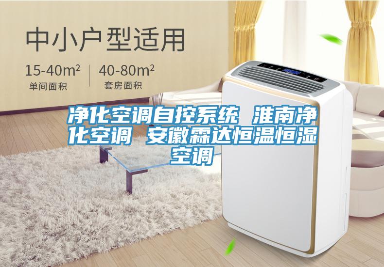 凈化空調自控系統 淮南凈化空調 安徽霖達恒溫恒濕空調