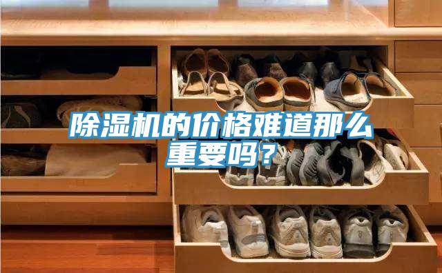 除濕機的價格難道那么重要嗎？