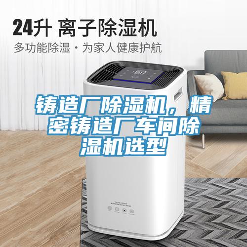 鑄造廠除濕機，精密鑄造廠車間除濕機選型