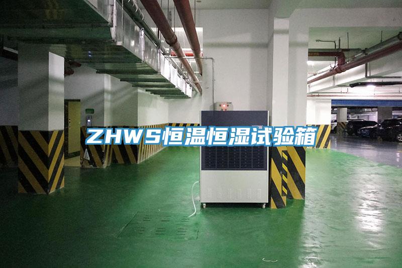 ZHWS恒溫恒濕試驗箱
