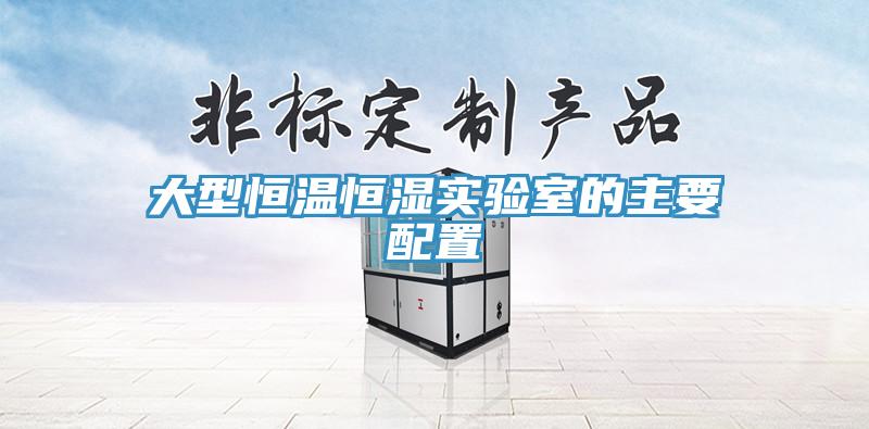 大型恒溫恒濕實驗室的主要配置