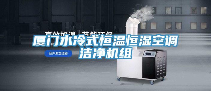 廈門水冷式恒溫恒濕空調潔凈機組