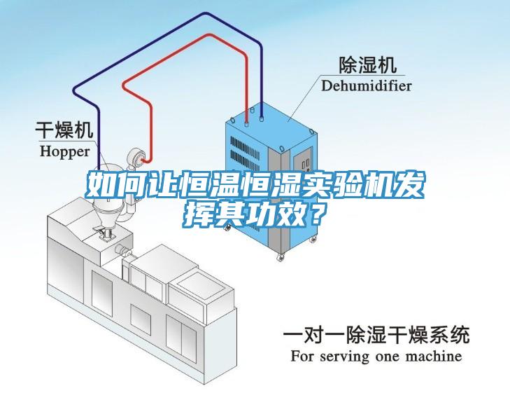 如何讓恒溫恒濕實驗機發揮其功效？