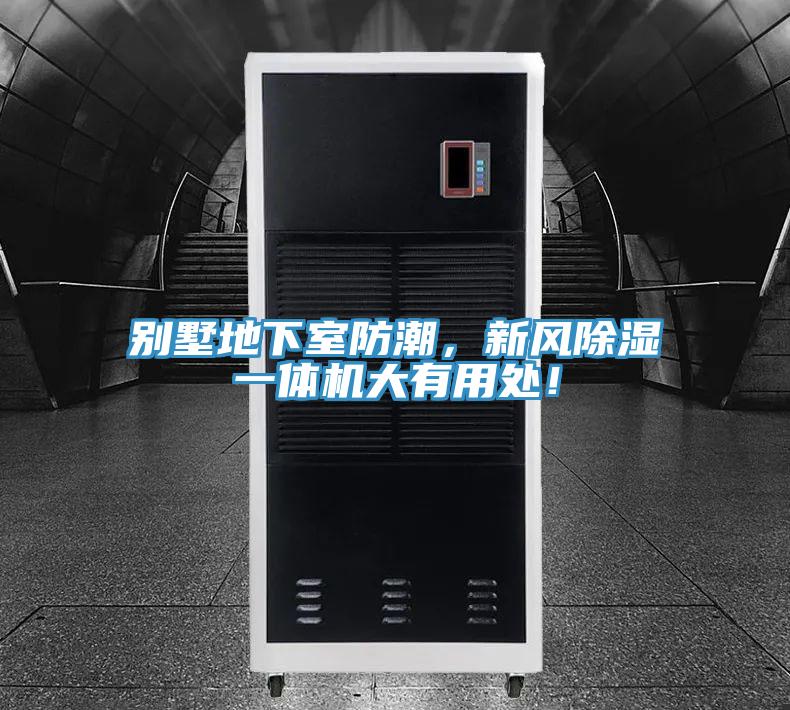 別墅地下室防潮，新風除濕一體機大有用處！