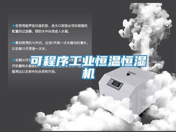 可程序工業恒溫恒濕機