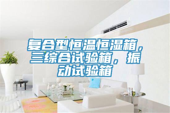 復合型恒溫恒濕箱，三綜合試驗箱，振動試驗箱