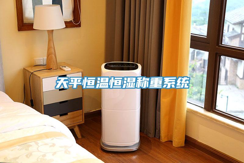 天平恒溫恒濕稱重系統
