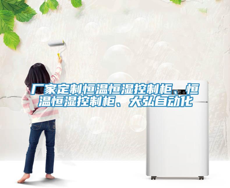 廠家定制恒溫恒濕控制柜、恒溫恒濕控制柜、大弘自動化