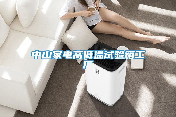 中山家電高低溫試驗箱工廠