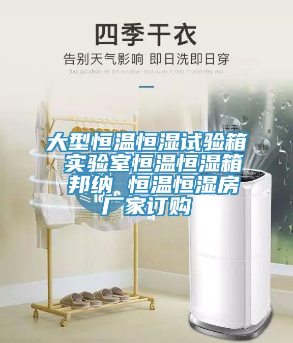 大型恒溫恒濕試驗箱 實驗室恒溫恒濕箱 邦納 恒溫恒濕房廠家訂購