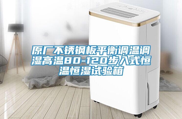 原廠不銹鋼板平衡調溫調濕高溫80-120步入式恒溫恒濕試驗箱