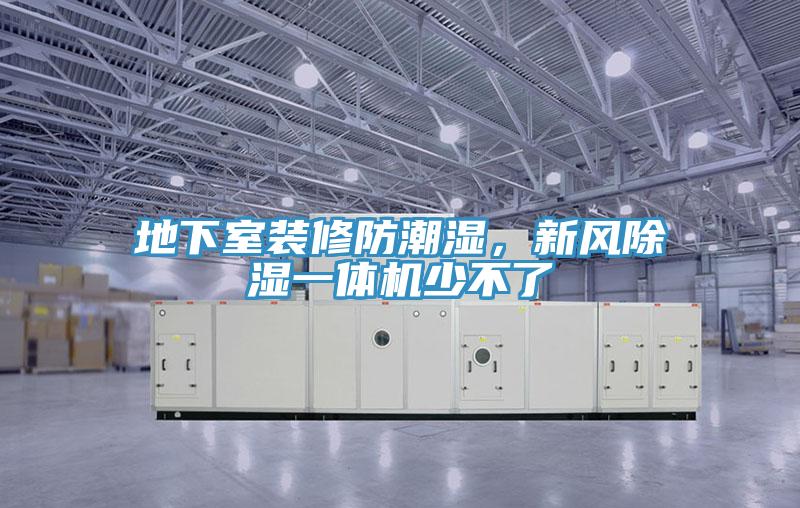 地下室裝修防潮濕，新風除濕一體機少不了