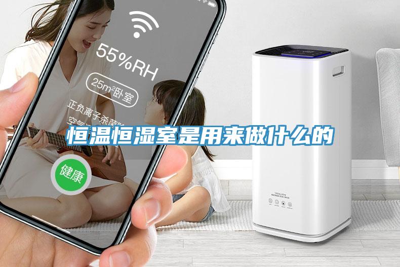 恒溫恒濕室是用來做什么的