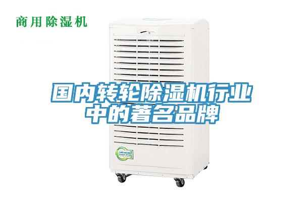 國內轉輪除濕機行業中的著名品牌