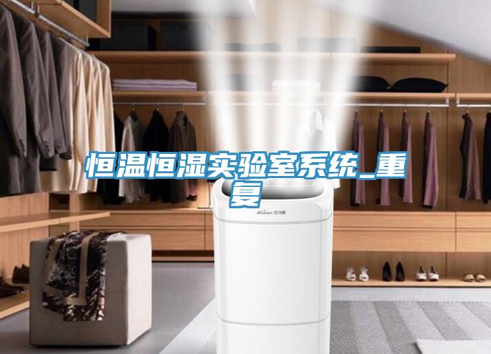 恒溫恒濕實驗室系統_重復