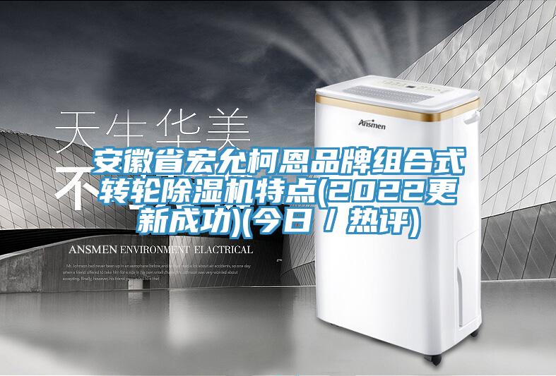 安徽省宏允柯恩品牌組合式轉輪除濕機特點(2022更新成功)(今日／熱評)