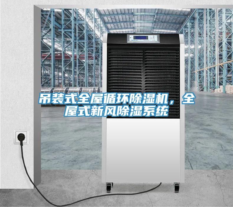 吊裝式全屋循環除濕機，全屋式新風除濕系統