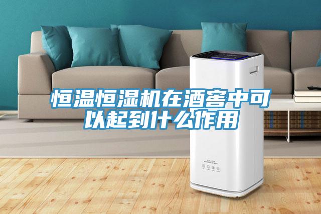 恒溫恒濕機在酒窖中可以起到什么作用