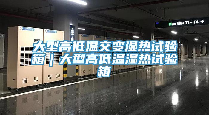 大型高低溫交變濕熱試驗箱｜大型高低溫濕熱試驗箱