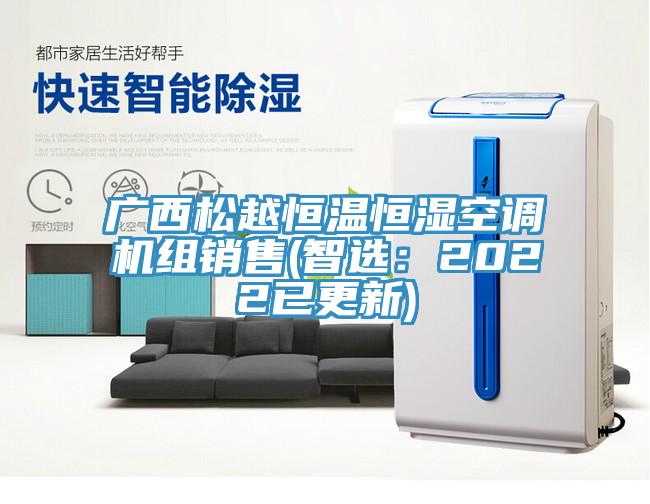 廣西松越恒溫恒濕空調機組銷售(智選：2022已更新)