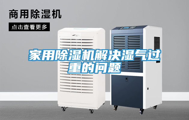 家用除濕機解決濕氣過重的問題