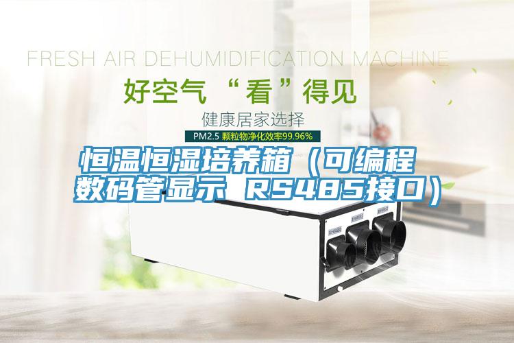 恒溫恒濕培養箱（可編程 數碼管顯示 RS485接口）