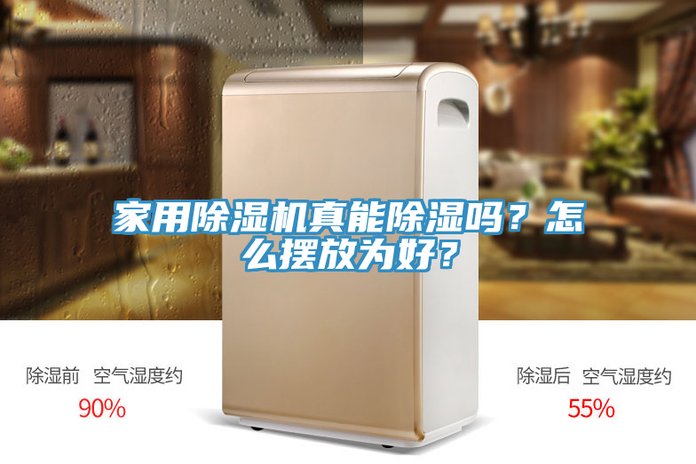 家用除濕機真能除濕嗎？怎么擺放為好？