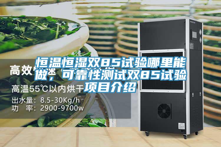 恒溫恒濕雙85試驗哪里能做，可靠性測試雙85試驗項目介紹
