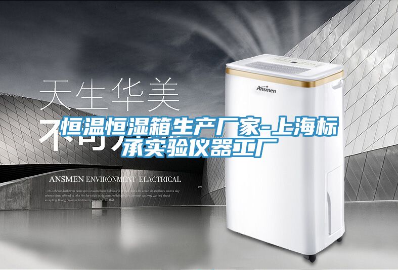 恒溫恒濕箱生產廠家-上海標承實驗儀器工廠