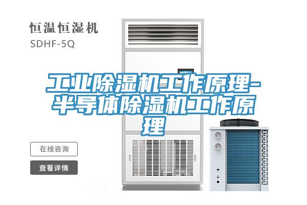 工業除濕機工作原理-半導體除濕機工作原理