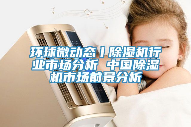 環球微動態丨除濕機行業市場分析 中國除濕機市場前景分析