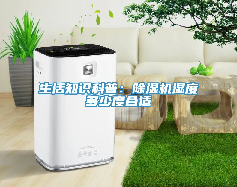 生活知識科普：除濕機濕度多少度合適