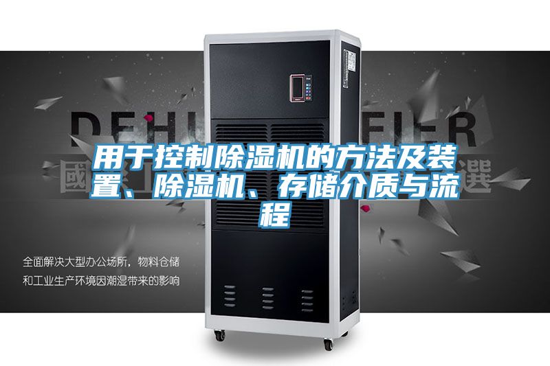 用于控制除濕機的方法及裝置、除濕機、存儲介質與流程