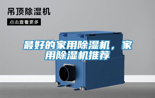 最好的家用除濕機，家用除濕機推薦