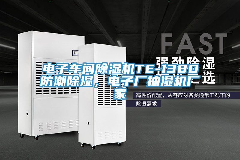 電子車間除濕機TE-138D防潮除濕，電子廠抽濕機廠家