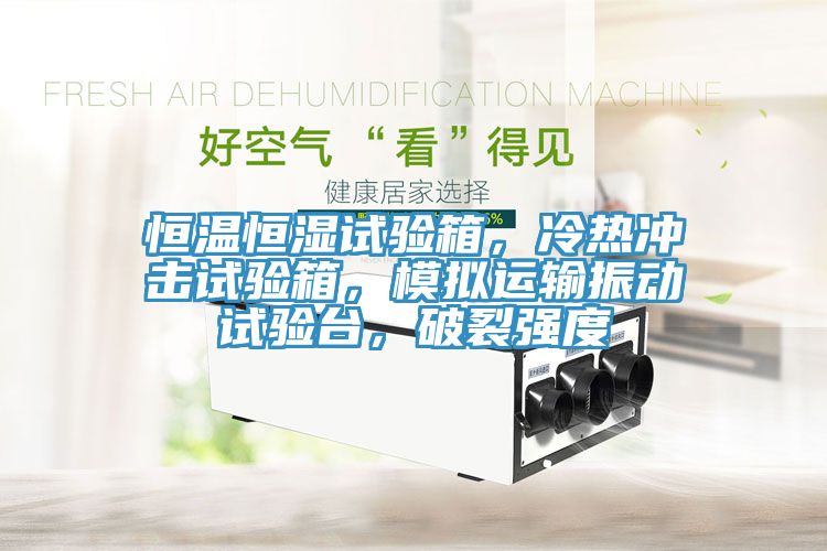 恒溫恒濕試驗箱，冷熱沖擊試驗箱，模擬運輸振動試驗臺，破裂強度