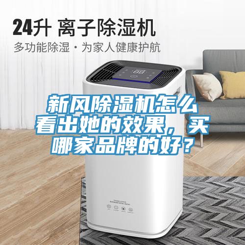新風除濕機怎么看出她的效果，買哪家品牌的好？