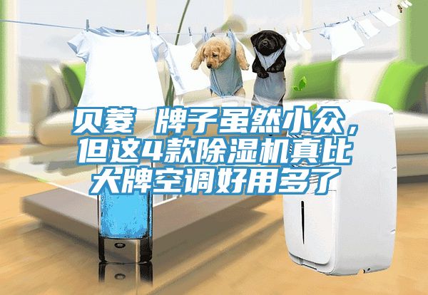貝菱 牌子雖然小眾，但這4款除濕機真比大牌空調好用多了