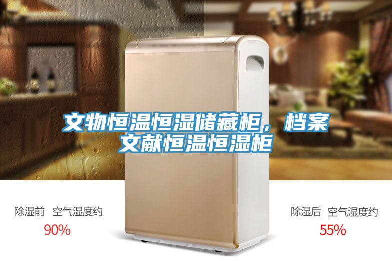 文物恒溫恒濕儲藏柜，檔案文獻恒溫恒濕柜