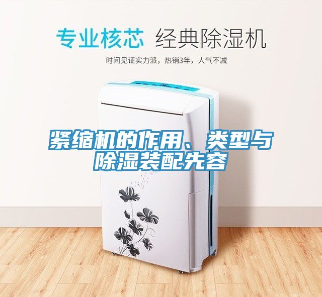緊縮機的作用、類型與除濕裝配先容