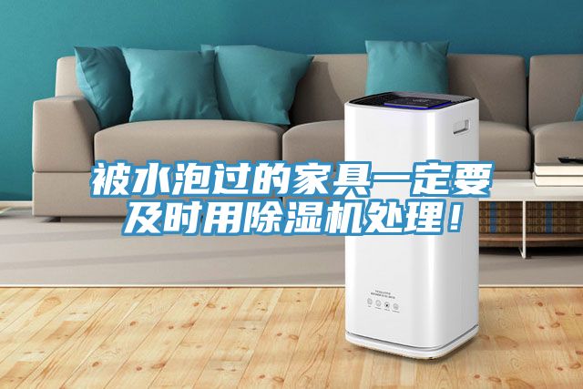 被水泡過的家具一定要及時用除濕機處理！